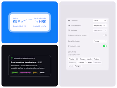 UI Explorations