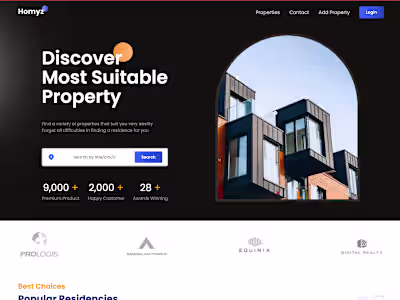 Real Estate Website