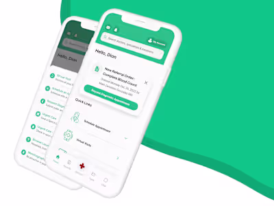 Enabling medical appointment booking thought iOS application