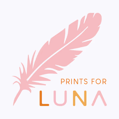 The finished logo work for local Etsy landing page.