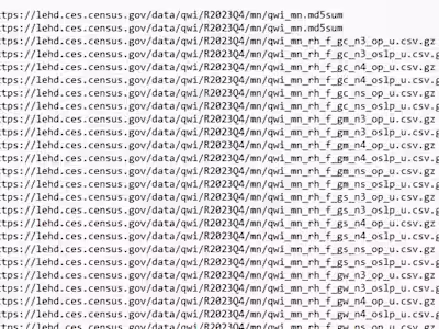 Download publicly available dataset