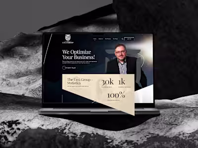 Professional Web Design for Consultant firm