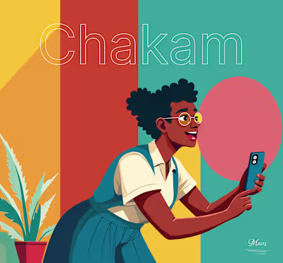 Chakam vector Illustrations