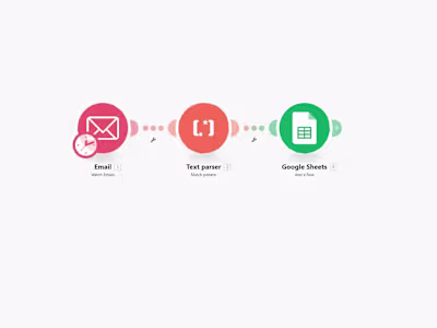 Gmail → Google Sheets Automation