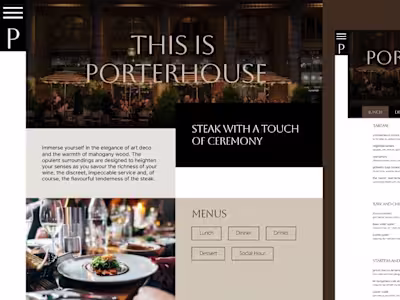 Porterhouse - Restaurant and Bar
