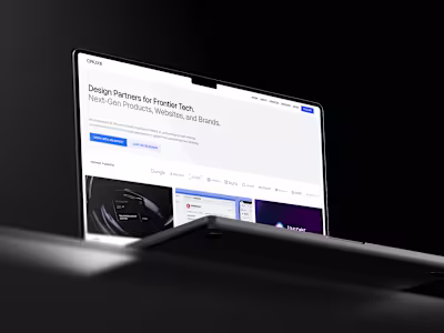 Web Design & Webflow Web App Development