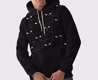 Black Cat Seamless Pattern :: Behance