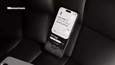 Momentum - Brand Identity & App UX UI design