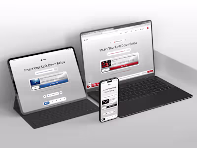 Socio Downloader - UI/UX SaaS Design