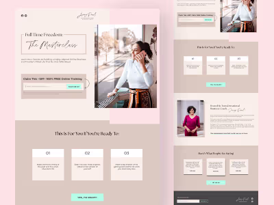 Mindset Coach Landing Page