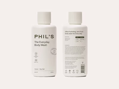 Phil's Skincare Branding, Packaging, and Website Design