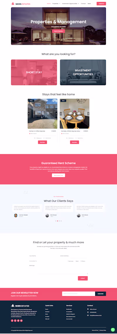 Framer website designs