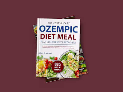 Amazon KDP Book Cover Design for Health & Wellness Author