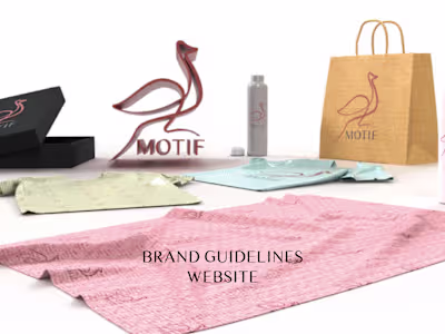 MOTIF - Branding & UX Design