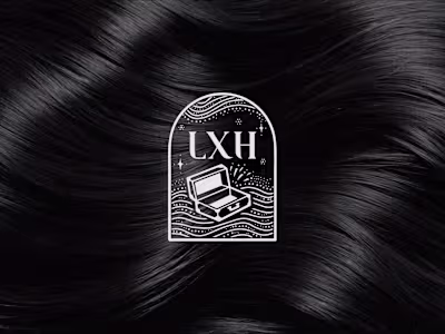 Logo Design｜LXH  Hair Tattoo Artist 