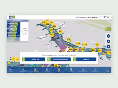 Navigating Better UX: Rethinking YVR’s Information Kiosks