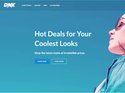DNK | E-commerce Clothing Brand