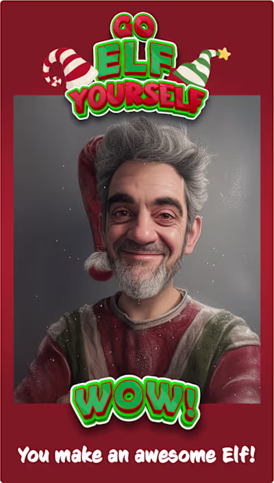 Elf Yourself - AI Driven Kiosk