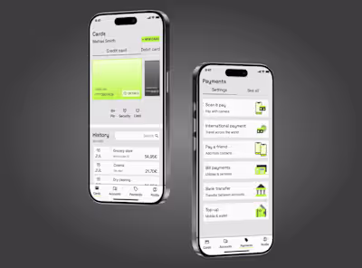 Banking Mobile App Concept