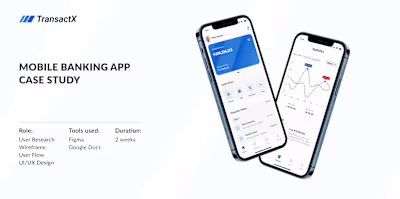 TransactX bank app [A case study]