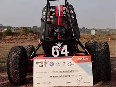 BAJA SAE Buggy Design for Piston Cup 2023