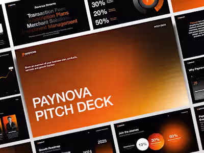 Pitch Deck -  Paynova