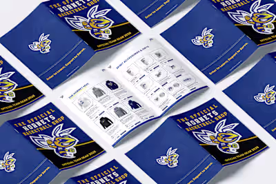Hornets Product Catalog Design