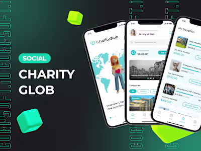 The donation app for charity foundation overview