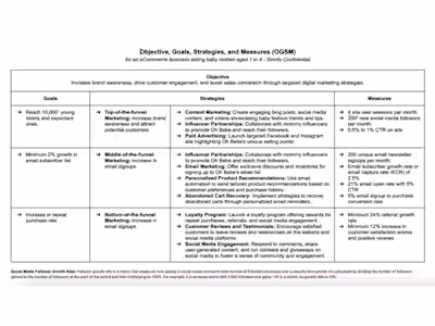 Comprehensive Startup Marketing Strategy Development