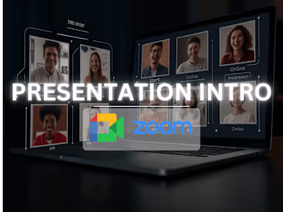 Kickstart Engagement in Online Presentations with Intro Videos!