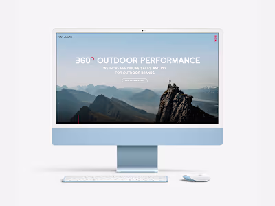 UI/UX Design for Algofy Outdoors