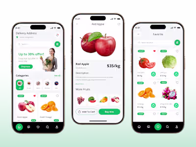 Grocery Story Shopping Mobile App
