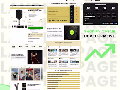 Figma to Shopify Landing Page — Design & Development