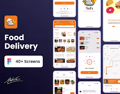 Food Delivery App UI