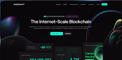 Elrond – The Internet Scale Blockchain
