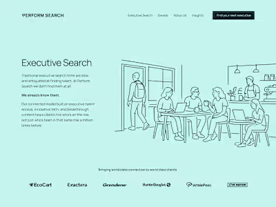 NYC Executive Search Recruiting Firm Website I recently desi...