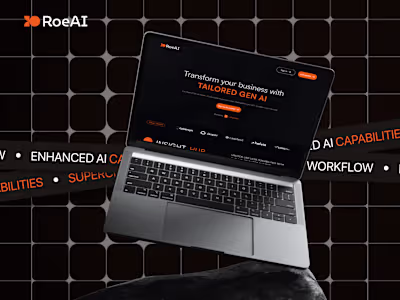 Roe AI - Webflow Development