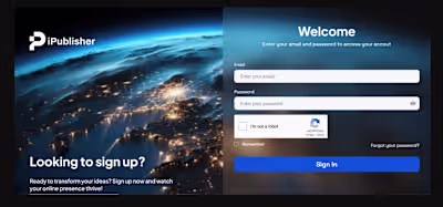IPublisher - Provides an auto CMS for websites