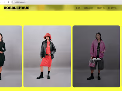 Bobblehaus Fall 2023 Lookbook — VANESSA LE