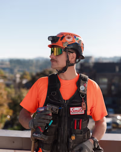 Crafting daily social media content like this for a blue-col...