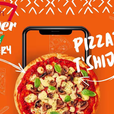 River Bar on Instagram: “Porosit #pizza ma t’shijshme nQytet ve…