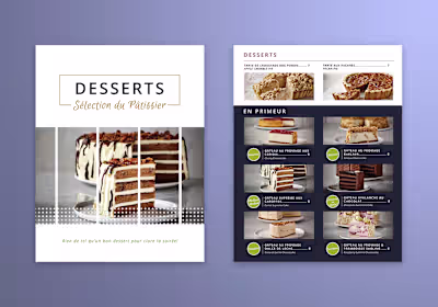 Restaurant Menu & Poster: Mama Bravo 