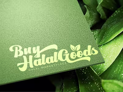 BuyHalalGoods - Brand visual Identity - Social Media design