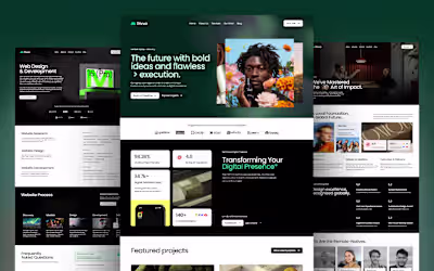 Trivvo - Portfolio & Agency Website Webflow Template
