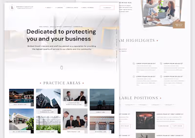 Digital Revamp: Elevating User Experience for Business Group LLP