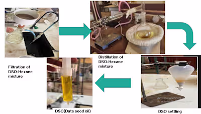 Biodiesel synthesis from date seed oil using waste eggshells.