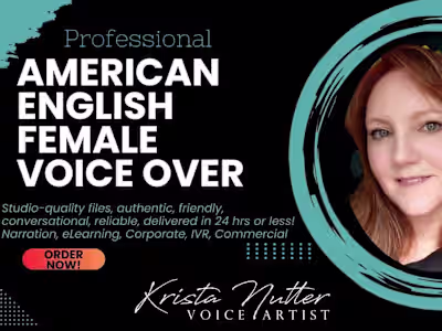 Krista Nutter - Video Voice Over Demo 30s spots - YouTube