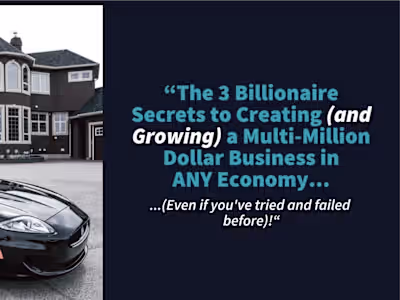 "Perfect Webinar Script" for Wealth Coach