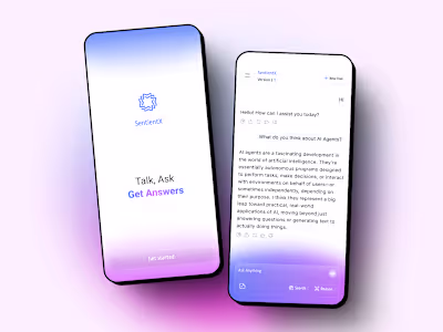SentientX AI Chat Assistant