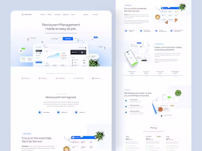Plateform - SaaS Landing page 🌟